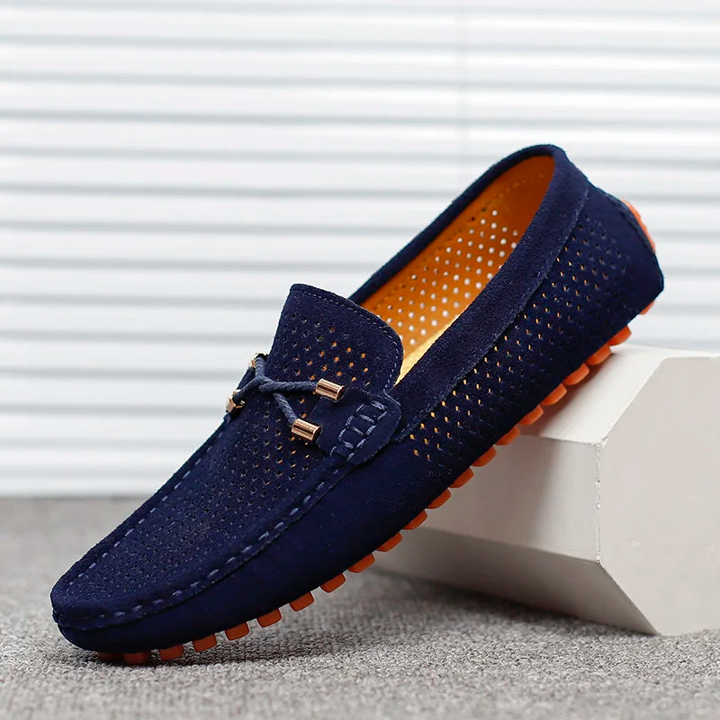 Men’s breathable slip-on loafers casual shoes
