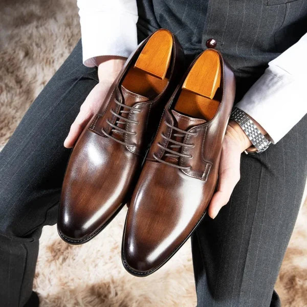 Men’s Oxford Shoes Formal Lace-Up Dress Shoes