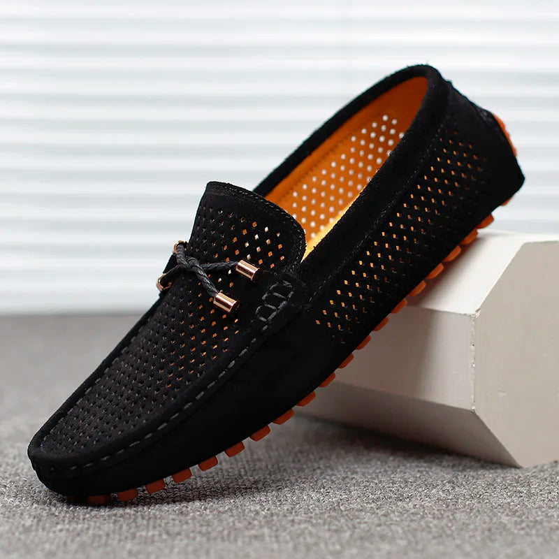 Men’s breathable slip-on loafers casual shoes