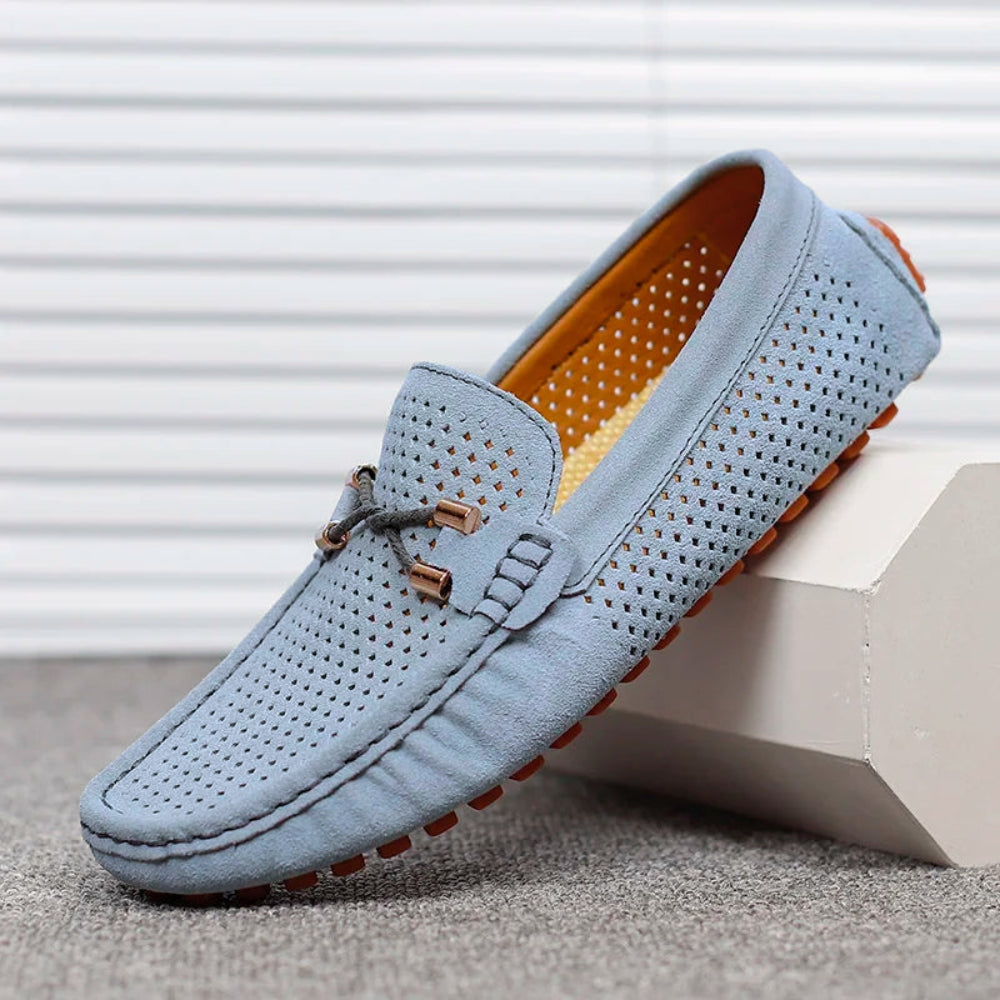 Men’s breathable slip-on loafers casual shoes